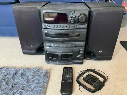 Photo of free JVC CA-C330 Hifi system - PARTIALLY WORKING (Roundwood AL5) #1