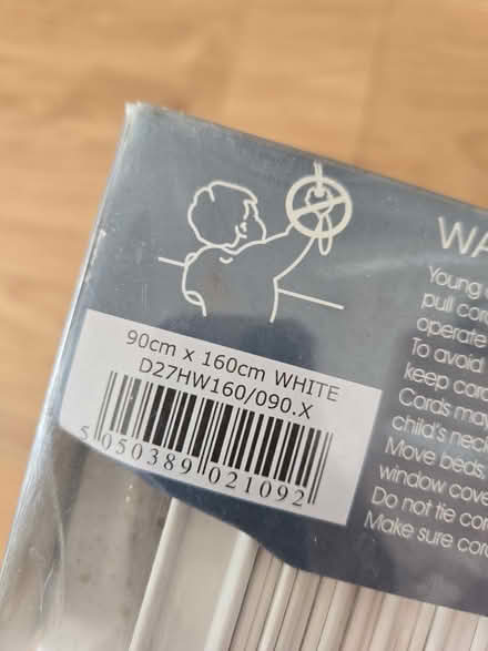 Photo of free 27mm Slot Hardwood Venetian Blind (Bedford Tavistock street) #4