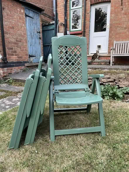 Photo of free Folding garden chairs (West Bridgford NG2) #1