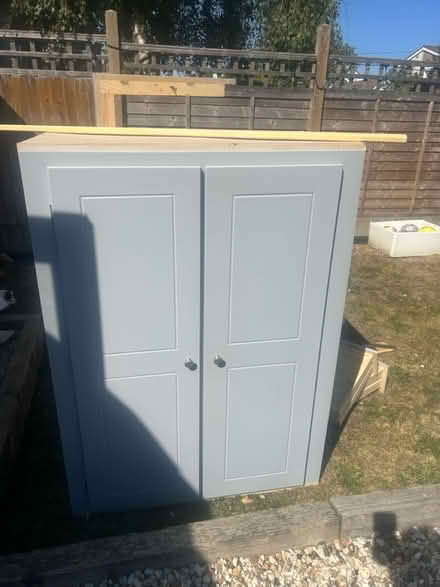 Photo of free Lovely grey wardrobe (Caterham CR3) #4