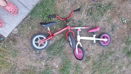 Photo of free A couple of balance bikes (Longwick HP27) #1