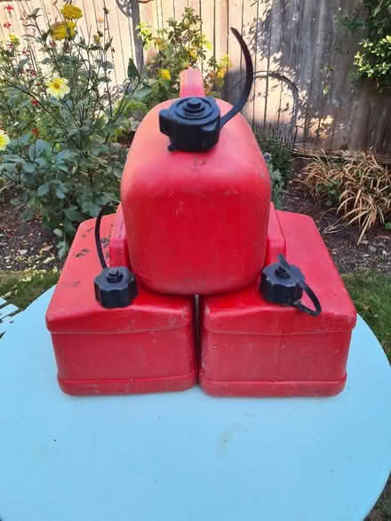 Photo of free Petrol cans x 3 (Merton Park SW19) #1