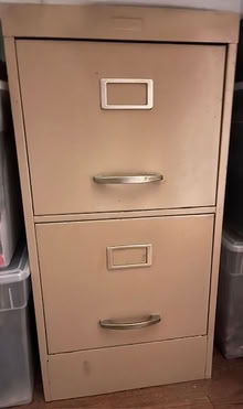Photo of 2-drawer file cabinet (UES) #1