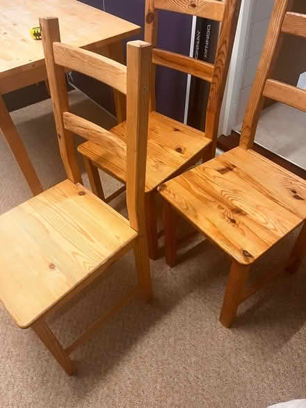 Photo of free Table and 3 chairs (Heath Hayes WS11) #4
