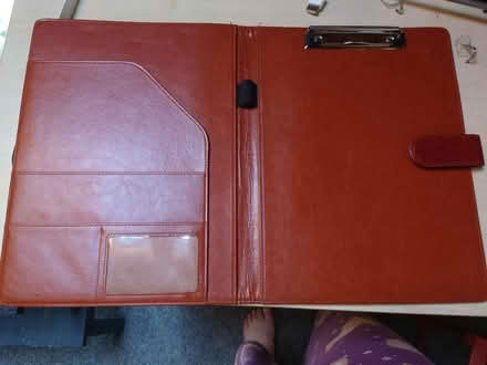Photo of free Leather-effect clipboard case (Cowley OX4) #2