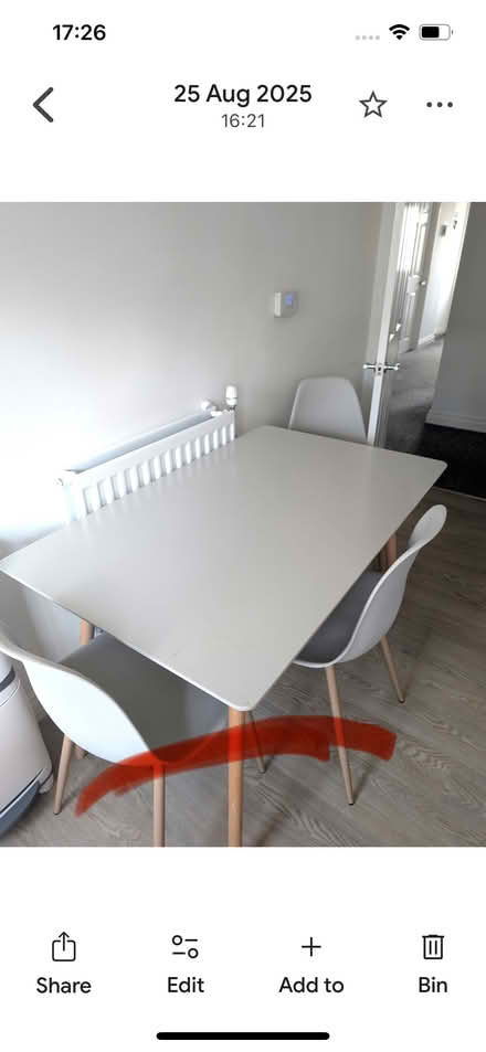 Photo of free Table and chairs (Kenton NE3) #2