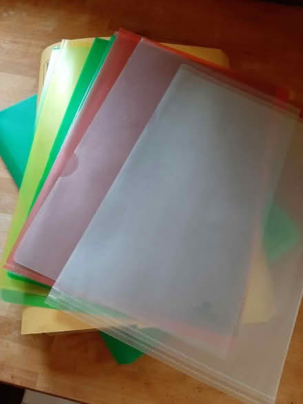 Photo of free Square cut plastic wallets (Beeston, NG9) #2