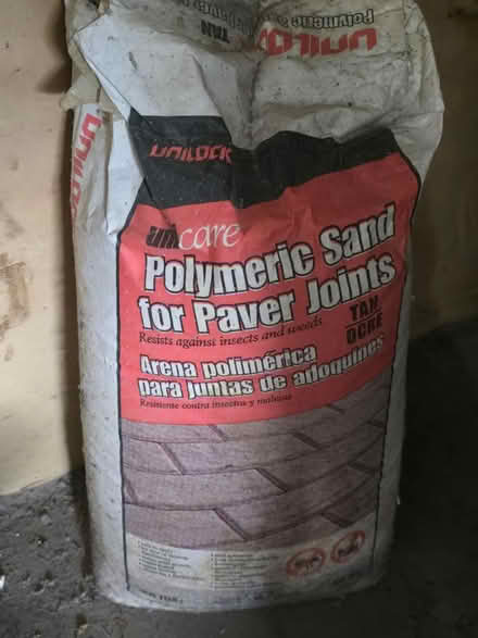 Photo of free Polymeric Sand bag 66lbs unopened (11S583 Whittington) #1