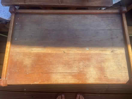 Photo of free Solid wooden trolley (East Ham E6) #2