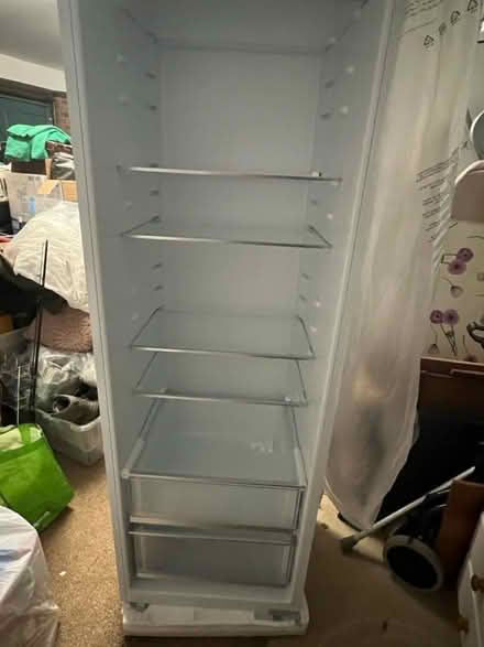Photo of free New Built-in Fridge (needs a door) (Mickleover, Derby, DE3) #3