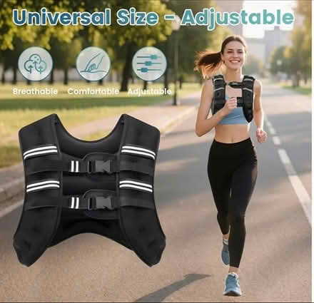 Photo of Weighted workout vest (L5L 5P5) #2