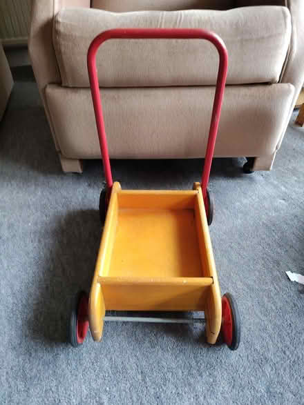 Photo of free Vintage baby walker/trolley (East Chichester) #2