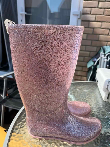 Photo of free Pink wellies size 4 (Chesterton OX26) #2
