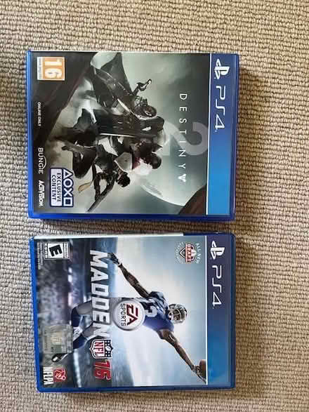Photo of free Two Play Station 4 games (Shepherds Bush W14) #1