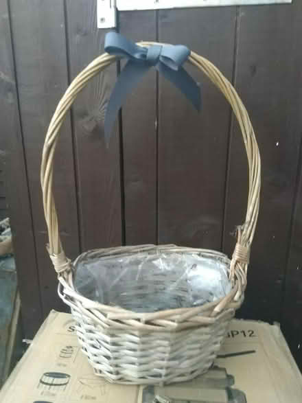Photo of free Wicker Basket (Leighton buzzard LU7) #1