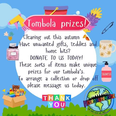 Photo of Tombola items wanted to support us! (Oxford OX4) #1