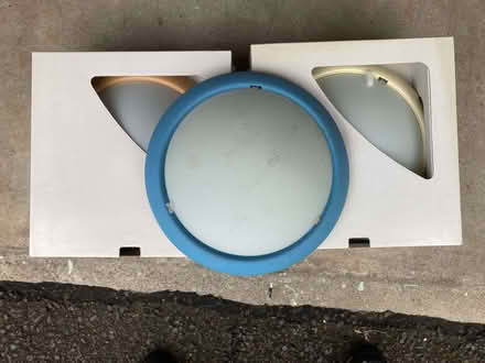 Photo of free Five Slimline light fittings for ceilings or walls (Ravelston EH4) #1