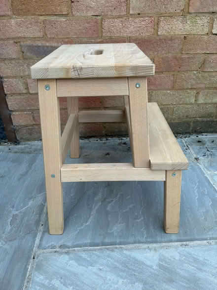 Photo of free IKEA Wooden Step Stool (The Grange Estate SG6) #3
