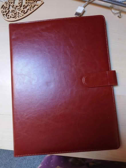Photo of free Leather-effect clipboard case (Cowley OX4) #1