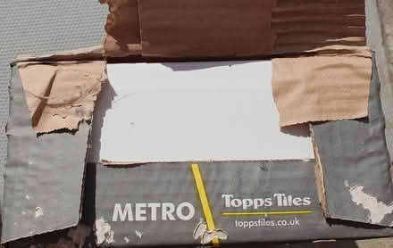 Photo of free 4 boxes of white tiles (SK5 Reddish) #2