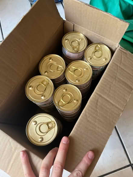 Photo of free Tins of Untamed brand cat food (Brasenose OX11) #1