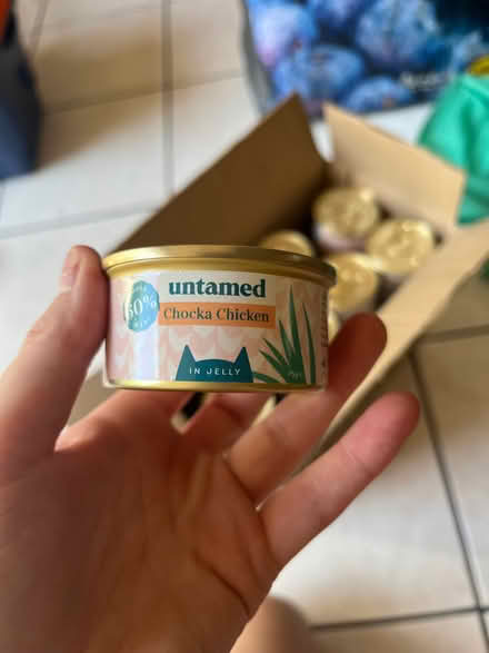 Photo of free Tins of Untamed brand cat food (Brasenose OX11) #3