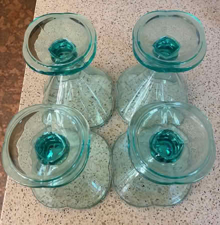 Photo of free Set of ice cream glasses (west Cupertino) #1