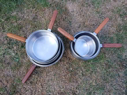 Photo of free Copper bottom saucepans (Morley DE21) #2