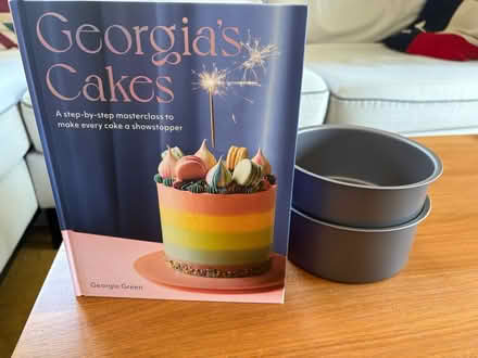 Photo of free Baking book and tins (South Acton W3) #1