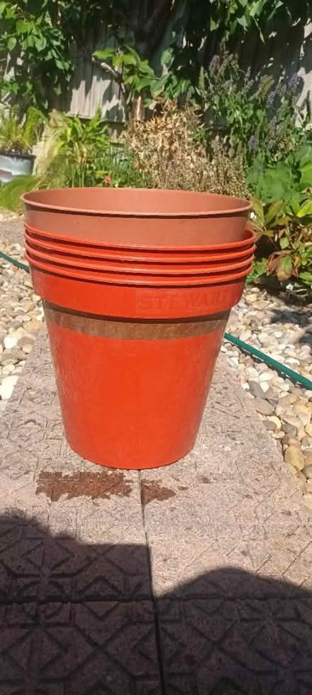 Photo of free Very large, plastic plant pots (Bear flat) #1
