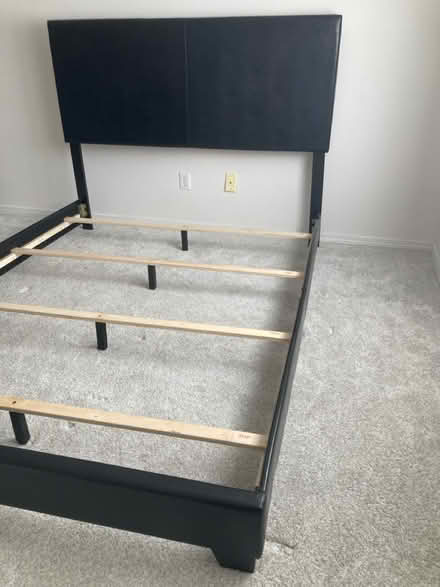 Photo of free Queen bed frame, headboard (Bellingham Lake Padden) #1