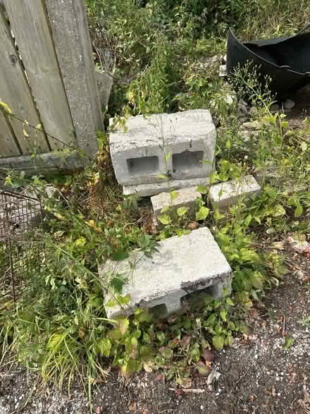 Photo of free Odd bricks, breeze blocks (Warton LA5) #2