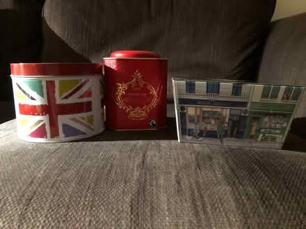 Photo of free 3 nice tins/caddies (Stoke Gifford BS34) #1