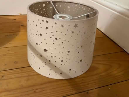 Photo of free Cream lampshade with star cut outs (Chester, Garden Quarter CH1) #1