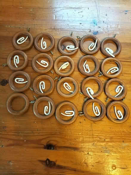 Photo of free curtain rings (Bridgwater TA6) #1