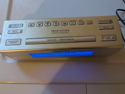 Photo of free Sony Dream Machine Alarm Clock (Broadview) #2