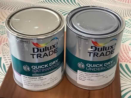Photo of free Tins of Dulux paint (Long Hanborough OX29) #2