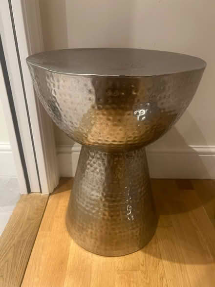 Photo of free Silver stool (Hammersmith) #1