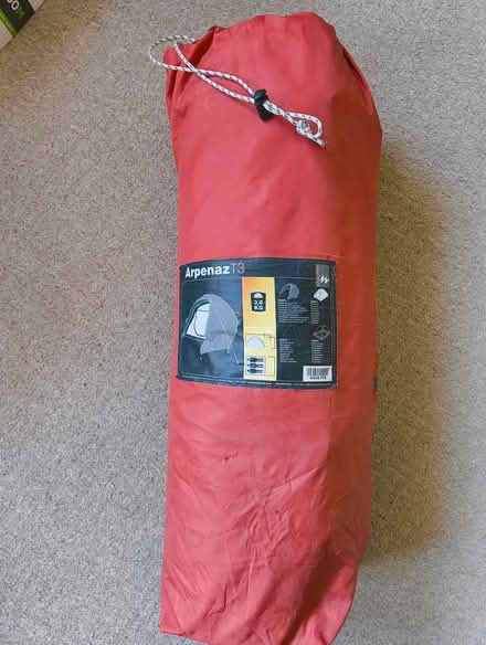 Photo of free Arpenaz T3 3-Man Tent (Barton under Needwood DE13) #1