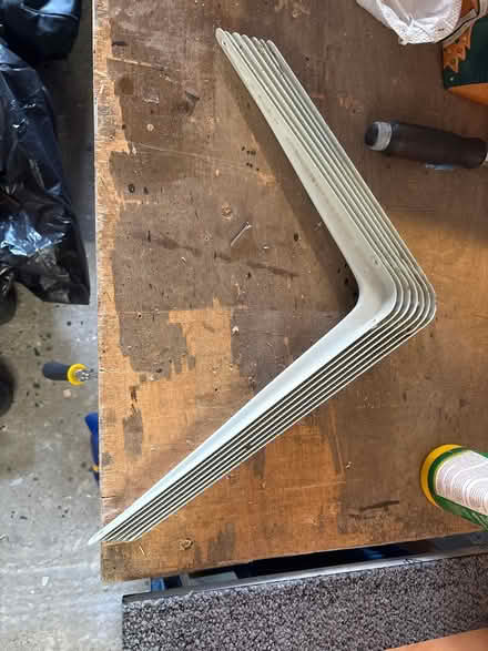 Photo of free London Shelf Brackets 14x12” (7) (Wallsend NE28) #1