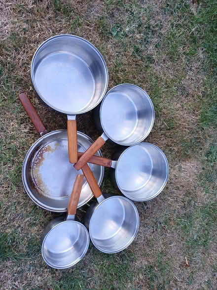 Photo of free Copper bottom saucepans (Morley DE21) #4