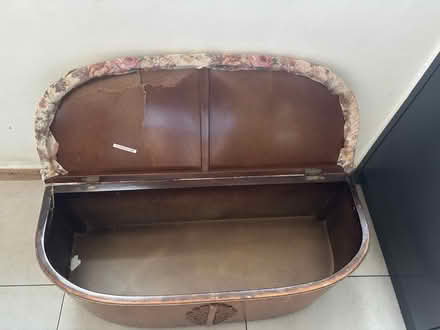 Photo of free Vintage wooden storage ottoman (Warrington WA4) #2