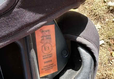 Photo of free Kiddy Child’s car seat (CM7 braintree) #2