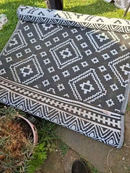 Photo of free Outdoor plastic rug (Crookes S10) #1