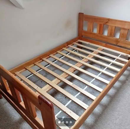 Photo of Small Double Bed Frame (Handcross) #1
