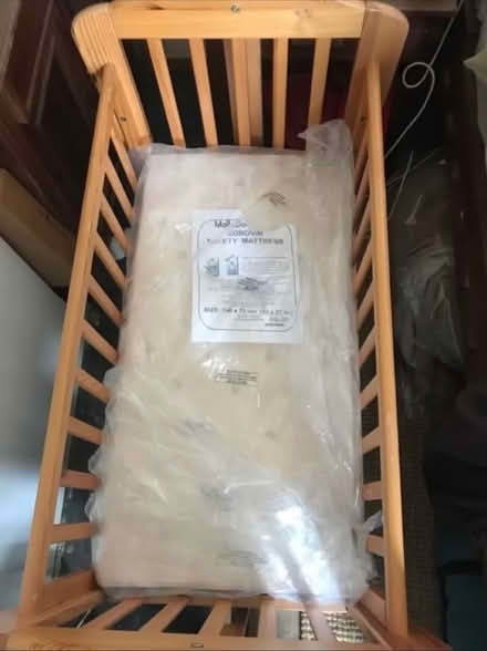 Photo of free Wooden Cot (Dublin 7) #2