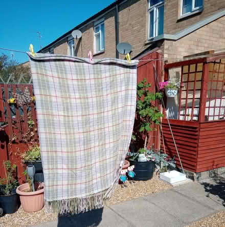 Photo of free Large heritage throw (Orton Goldhay) #1