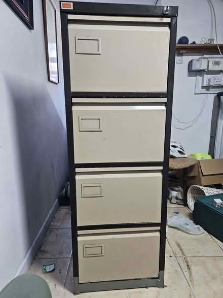 Photo of free Four drawer filing cabinet (Stanford in the Vale SN7) #1