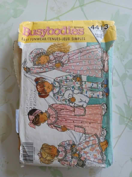 Photo of free Sewing patterns (Toddler-7YO) (Carlingwood) #4