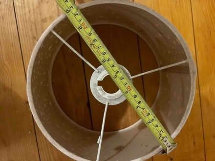 Photo of free Cream lampshade with star cut outs (Chester, Garden Quarter CH1) #3